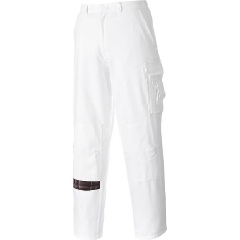 Pantalones de pintor multibolsillos color blanco, Altos S817 XL Blanco