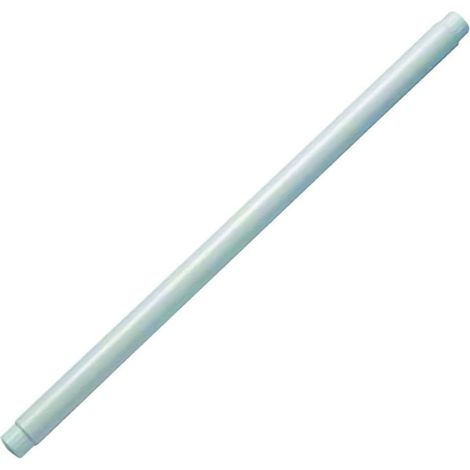 CC400 Tubo diritto ø 32 - cm 40 - completo di innesti in nylon bianco CC004-B (1/2)