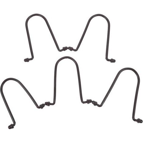 Crochets pour Chaînes de Gouttière en Alliage d'Aluminium Lot de 5 Pièces Accessoires pour Jardin et Évacuation d'eau de Pluie Résistants et Adaptés aux Gouttières Extérieures (1/5)