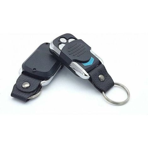Copy Universe 433 MHz Remote Control Portal 4 Recordable Sources (Battery Included) LUXUOR Series, Faux Leather Cord (2 Remotes)