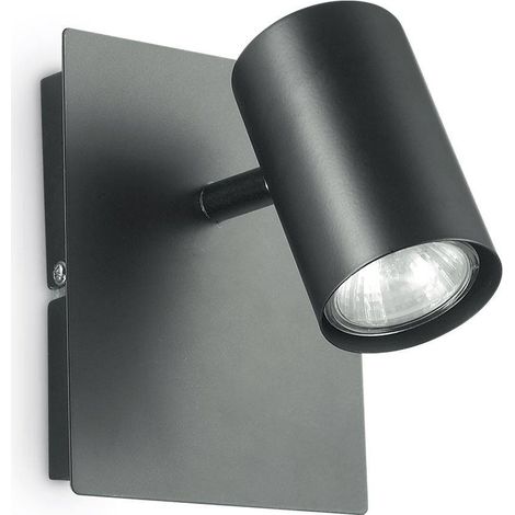 Ideal Lux Spot - Applique à 1 lumière noire (1/2)