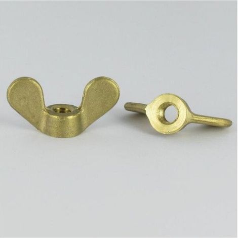 Écrou Oreilles Laiton M10 Conditionnement: 1 pièce