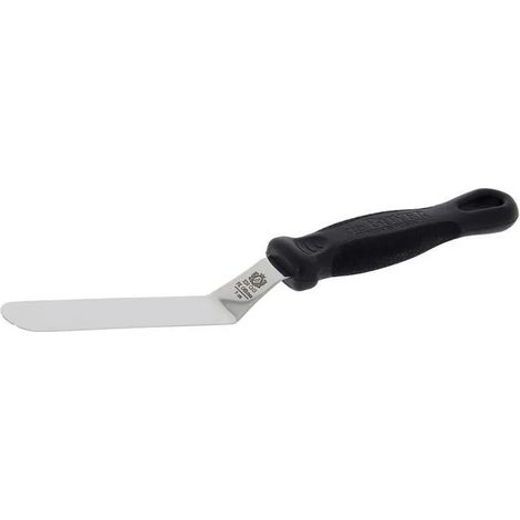 Gebogene Spachtel de Buyer 4231 09 Edelstahl leicht