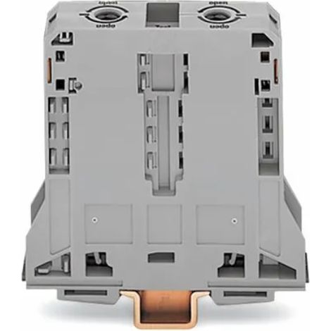Wago 285-195 Morsetto di passaggio 2C / 95 mm² / Grigio