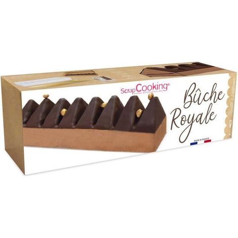 Kit moule Bûche royale - ScrapCooking (1/4)