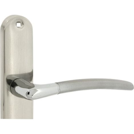 Poignã©e De Porte Finesse Nickel Mat Perã§age Cylindre - Asg France