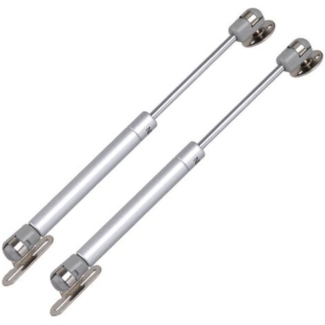 Sollbry Lot de 2 vérins à gaz, charnière de coffre, charnière de porte, ressort à gaz 120 N, tige de support d'armoire de meuble, charnière à fermeture douce, support de tige hydraulique lourd (26,3 c (1/4)