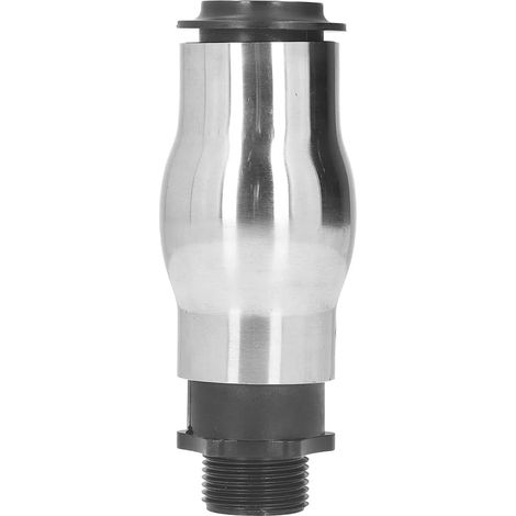 Buse de fontaine à eau, filetage mâle G1 en acier inoxydable, jet de mousse mousseux pour étang de jardin, lac, aménagement paysager (1/5)