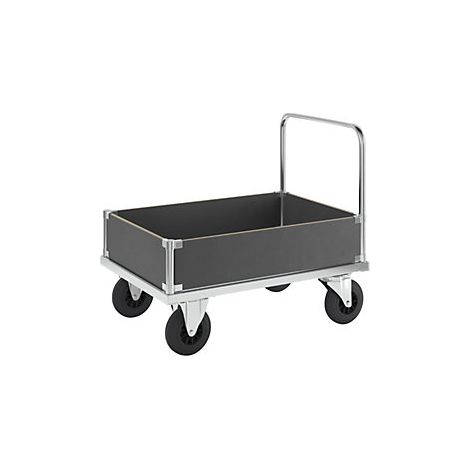Kongamek Carrello a pianale portata 500 kg con 4 sponde basse (1/2)
