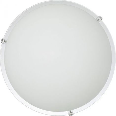 Plafoniera Dylan D.30 1xE27 lastra bianco lucido (1/4)