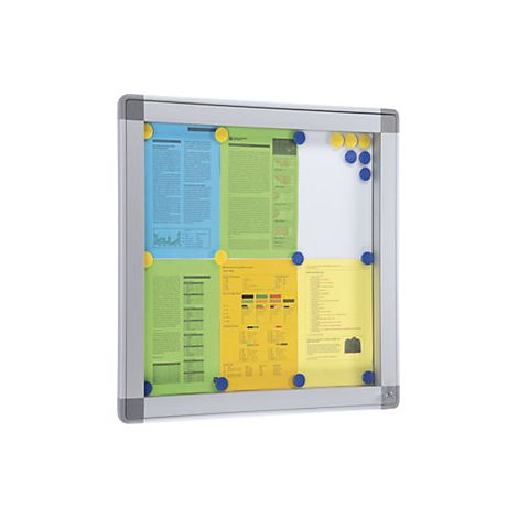 SMIT VISUAL  Bacheca RECTO  altezza esterna 710 mm  capacità 6