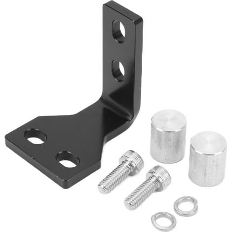 Support de Montage Universel à 90° pour Radiateur, Remplacement Compatible Refroidisseur d'Huile Mocal, Fixation Robuste en Acier, Kit de Montage pour Refroidissement Moteur, Angle Droit, 1 Pièce (1/5)