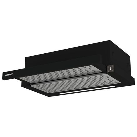 Cata TFH-6430GBK/B - Campana Telescopica Ancho 60 Cm Negra (1/2)