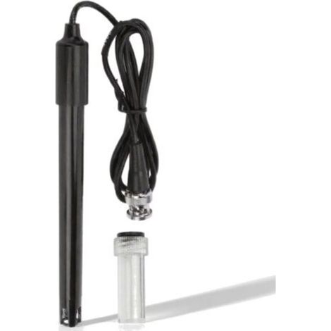 Sonde pH pour piscines, électrode pH 0-14 avec connecteur BNC, haute précision, pour aquariums, piscines, laboratoires, hydroponie