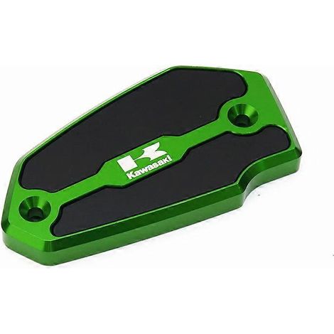 Convient aux Kawasaki Z900 ZX4R ZX4RR ZX25R : vis de remplissage d'huile du couvercle de pompe de frein avant et arrière en alliage d'aluminium modifié (couvercle de pompe avant unique vert). (1/5)