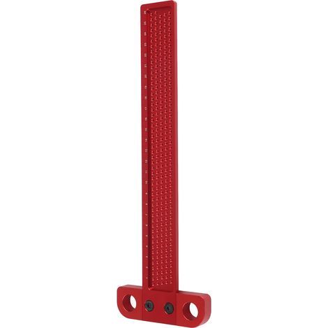 T-förmiger Winkellineal für die Holzbearbeitung, Anreißwerkzeug für Aluminiumlegierungsverbindungen (T-260) (1/5)