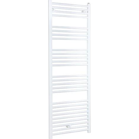 Radiateur seche-serviette droit Type JESSICA 1785X600 mm couleur blanc RAL 9016 (1/3)