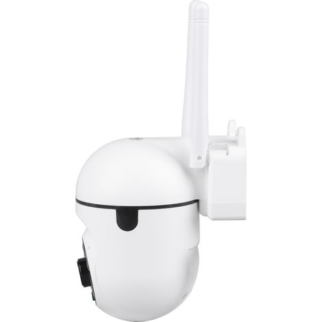 Caméra de surveillance intelligente sans fil 1080p HD avec vision nocturne, rotation à 360° et connexion Wi-Fi pour la sécurité intérieure de la maison. (1/5)