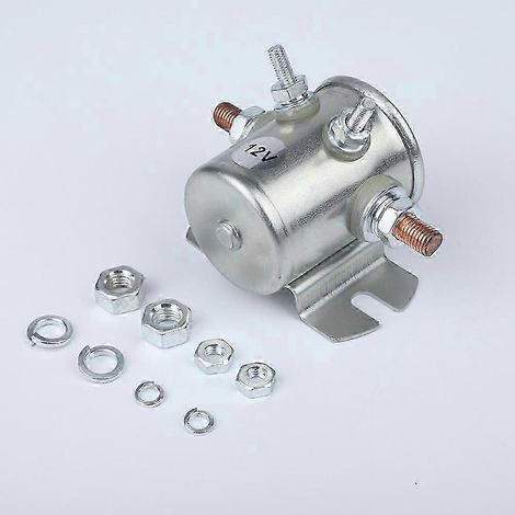 Électrovanne 12V compatible avec les voiturettes de golf EZGO - Compatible avec les pièces de rechange pour contacteurs 12V TXT, PDS, DCS et Marathon modèle 27855G01 fabriquées à partir de 1986. (1/5)