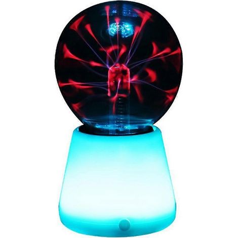 Lampe boule plasma interactive tactile, globe lumineux, lampe d'ambiance, accessoire de fête (1/5)