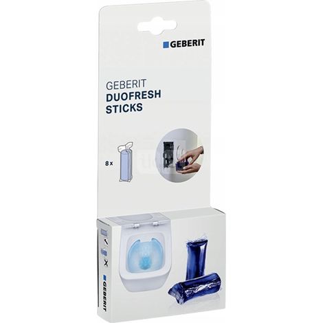 Accessori WC Geberit duofresh 8 pezzi biodegradabile solubile (1/3)