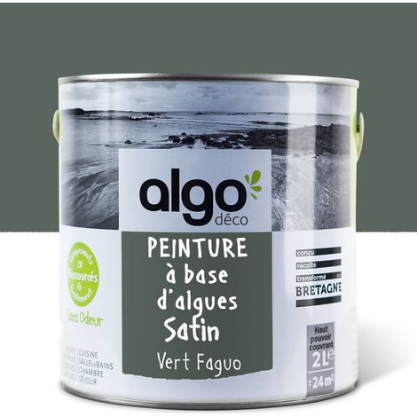Peinture écologique Algo - Velours - Vert Faguo FA - 2L
