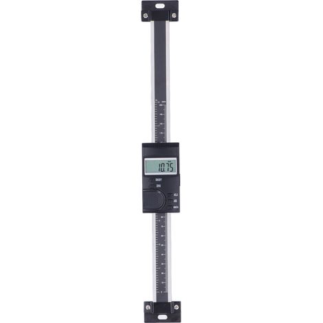 Pied à coulisse vertical numérique IP45 étanche, règle linéaire avec écran LCD pour fraiseuse, 0-200mm / 0-7,9 pouces (1/5)