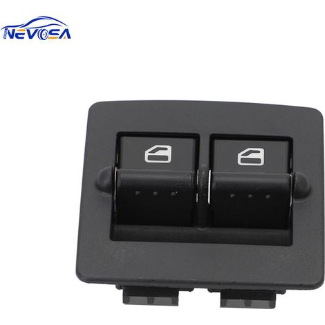 1C0959527 is applicable to the double row of buttons on the window control panel of the Volkswagen Beetle. (1/4)