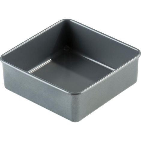 Lot de 2 Plats à Gratin Carrés Petit plat à Four Carrés Plat à Gratin Four Moule à Brownie Plat Four Plaque Four Antiadhésifs, pour Gâteaux, Brownies, Lasagnes, Rôtis (1/4)