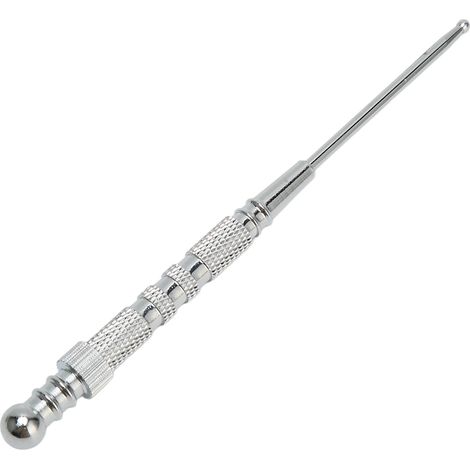 Stylo d'acupuncture facial en acier inoxydable - Appareil de massage pour le visage et la réflexologie (1/5)