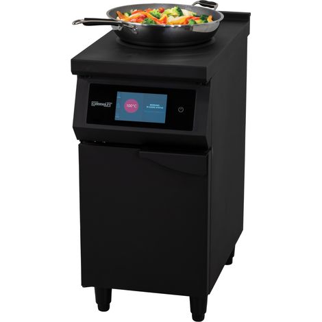 Fourneau à Induction Pour Wok 400 Noire - Casselin