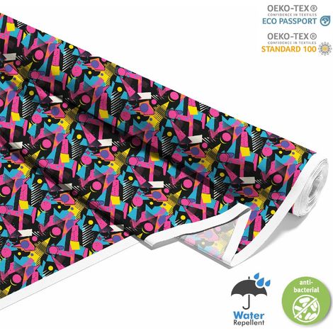 OUTDOOR DEKOSTOFFE OXFORD - Motiv Geometrisch I DX3568