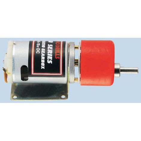 Motoréducteur CC RS PRO, 3 V c.c., 1,71 W, 9 tr/min, dia. de l'arbre 4mm ( Prix pour 1 )