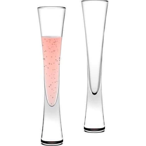 2x145ml Flûtes à Champagne, Coupe Champagne Verre, Flûtes à Prosecco, Verres à Liqueur Clair Cristal