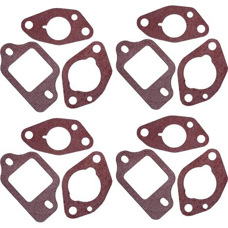 AUMEL 4 pcs Joints de carburateur pour Honda GCV135 GCV160 GCV190 GSV190 HRS216 HRT216 HRB216 HRR216 HRZ216 Tondeuse 16212-Zl8-000 (1/5)