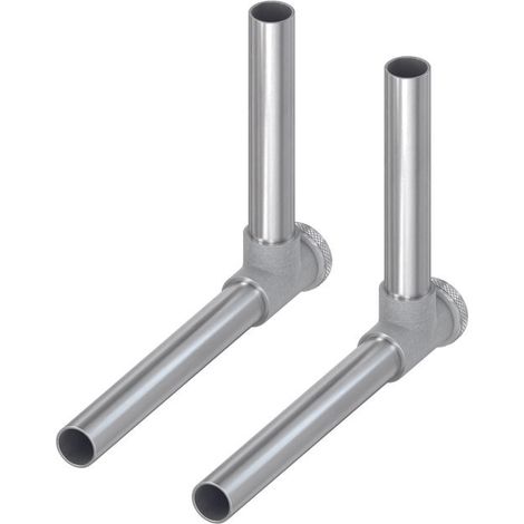 TECE SLHK Coude darrêt set, cuivre nickelé, dim. 15mm, 730010