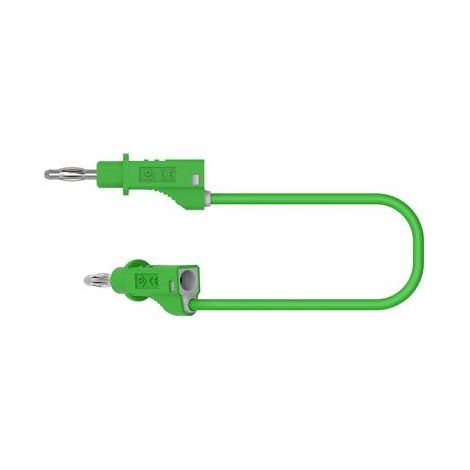 Electro PJP  2117-CD1-200V Cavo di misura [Spina a banana - Spina a banana] 2.00 m Verde 1 pz.
