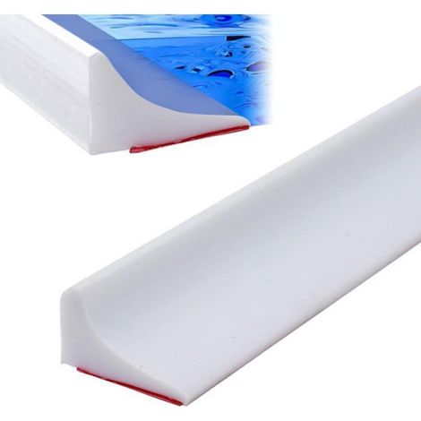 Bandeau Etanchéité Douche 200cm, Joint Adhésif Blanc, Protection contre les Fuites (1/5)