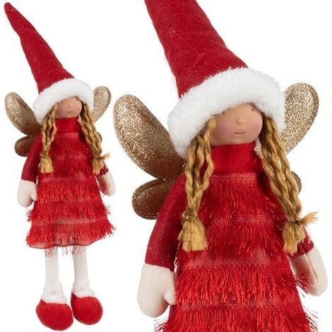 Hada - figura navideña roja Ruhhy 22346 (1/5)