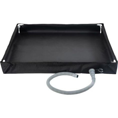 Base De Douche Pliable Pour Camping, Bac De Douche Portable, Bac Douches Pliable Camping Car, Base De Bain Avec Tuyau De Drain Drainage - Panage De Bases De Douches De Camp Portable Avec Tuyau (1/4)