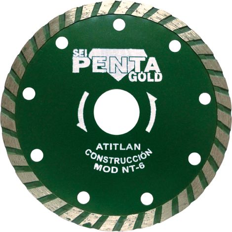 DISCO DIAMANTE NT-6 230 TURBO CONSTRUC. - 510746