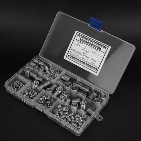 Inserts filetés en acier inoxydable 304, assortiment M3-M12 pour la (1/5)