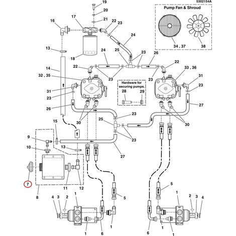 TAPPO DI SFIATO IDRAULICO SCHERMATO LR5100017 ORIGINALE FERRIS