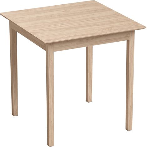 Quadratischer Küchentisch 75 x 75 x 76 cm aus Kiefernholz, natur MODENUIT (1/5)