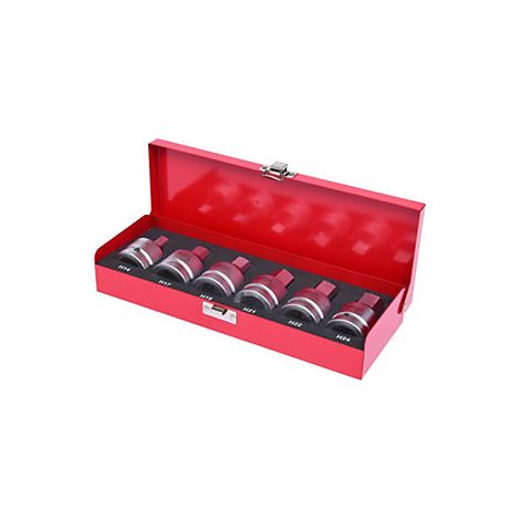 Juego de llaves de vaso de fuerza para puntas de 3/4''  6 piezas