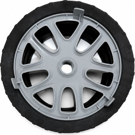 Rueda Trasera + Tapa para cortacesped compatible con Dlm1600E
