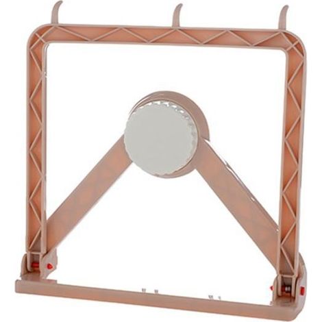 Étagère de rangement en plastique à rebond automatique, étagère de rangement pour salle de bain et cuisine avec ventouse (Roseate)
