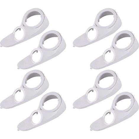 4 pares de soportes de columna para tweeter de altavoces de audio para coche, compatibles con altavoces de 2 pulgadas, 3,5 pulgadas y 3,8 pulgadas.