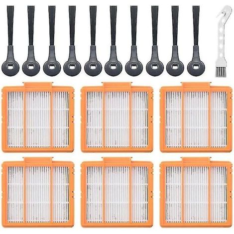Accessoires de remplacement de brosse latérale de filtre, 17 pièces, pour Robot aspirateur Av2501ae Ai, Rv2502ae Ai, Av2501s Ai (1/3)