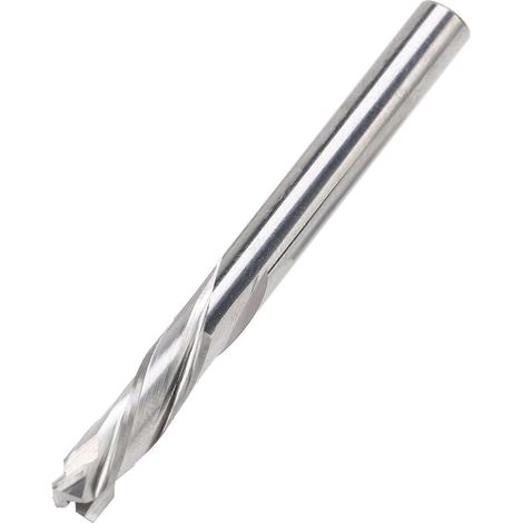 Fraise à trois dents en carbure d'acier au tungstène, fournitures industrielles pour le travail des métaux, 5 x 5 x 17 x 50 mm